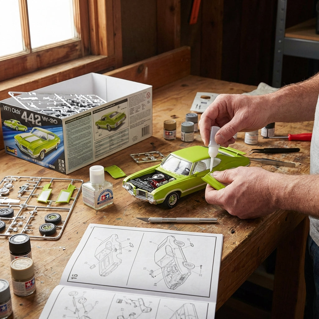 Classic Rides 1971 Oldsmobile Model Car Kit