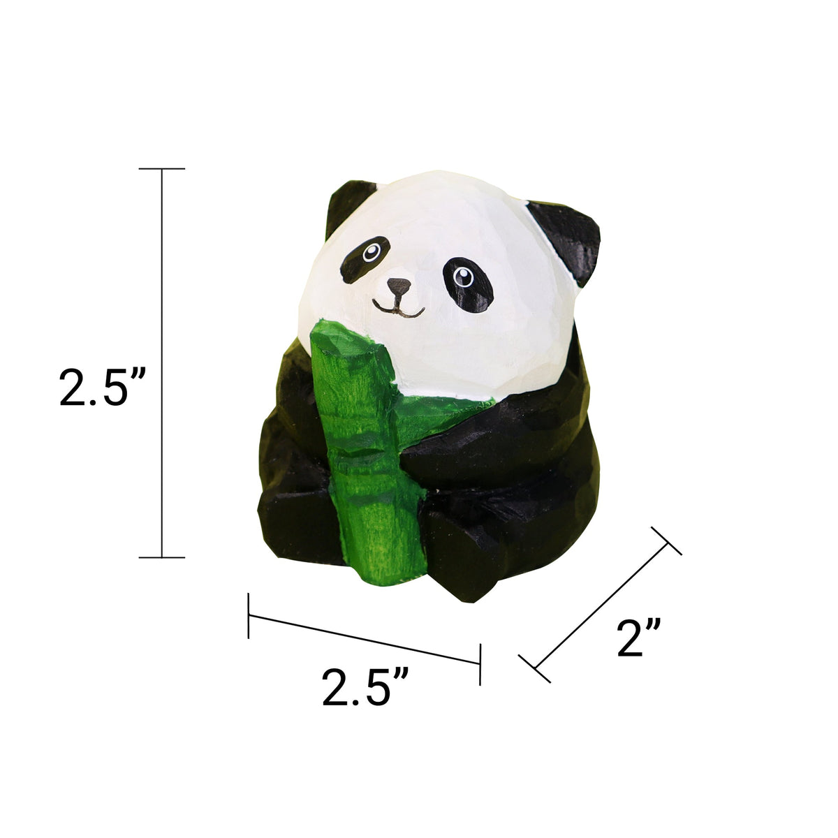 Wooden Panda DIY Painting Kit With Accessories