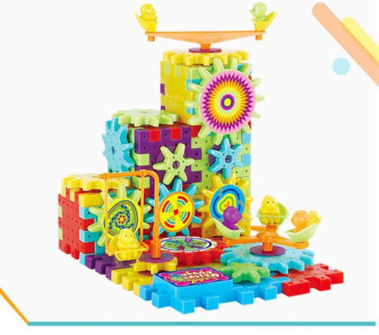 Electric Gears 3D Model Building Kit Educational Toy