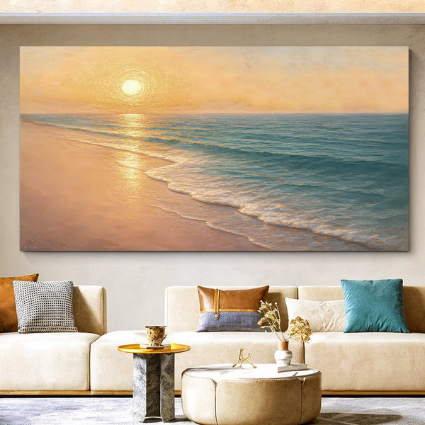 BEACH SHORELINE PAINTING