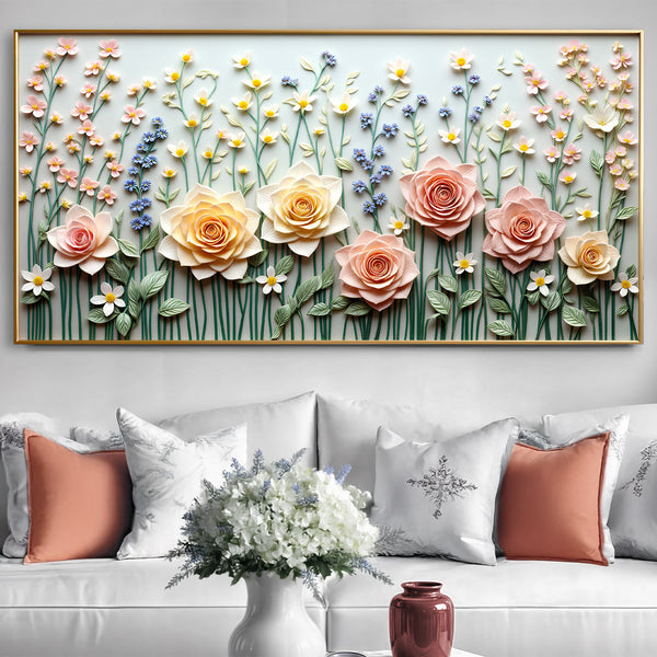 Garden Rhapsody Wall Art Decorative Home Decor