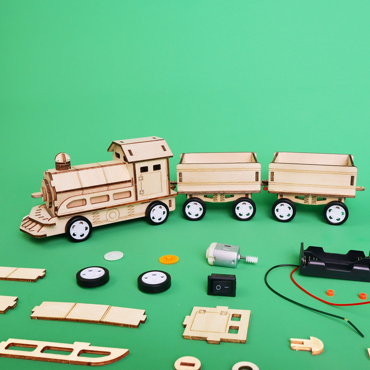 Train Kit Educational STEM Toy For Kids
