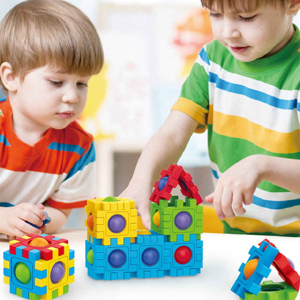 3D Building Blocks Puzzle Model Educational Toy
