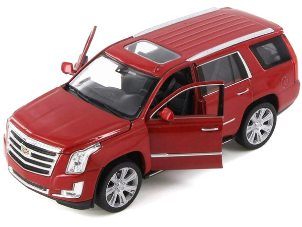 2017 Cadillac Escalade Red Metallic Diecast Model