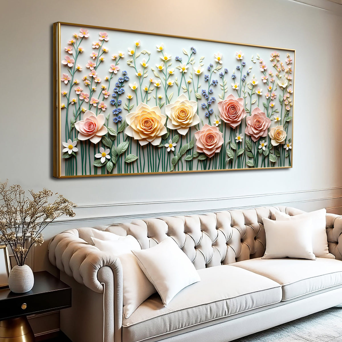 Garden Rhapsody Wall Art Decorative Home Decor