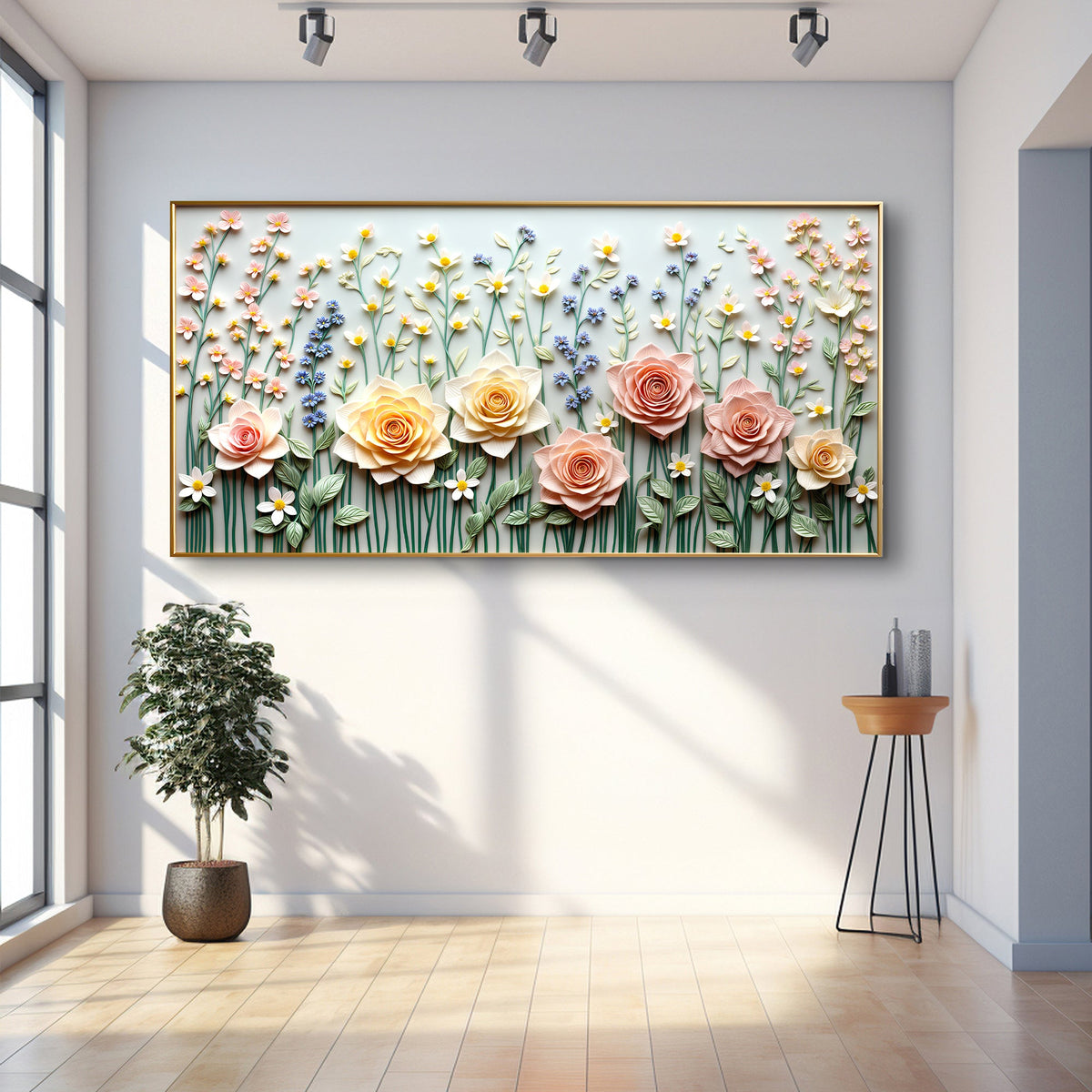 Garden Rhapsody Wall Art Decorative Home Decor