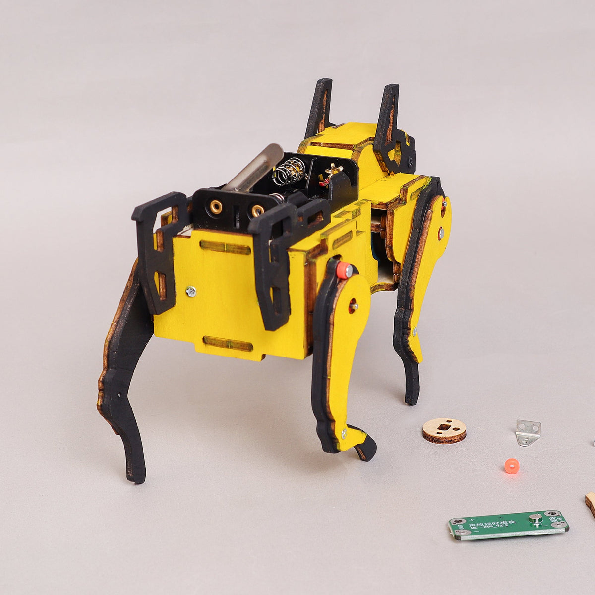 Robot Dog STEM Kit Sound Activated DIY Toy