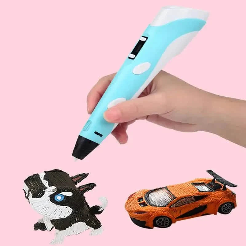 3D Printing Pen With Display For Creative Projects