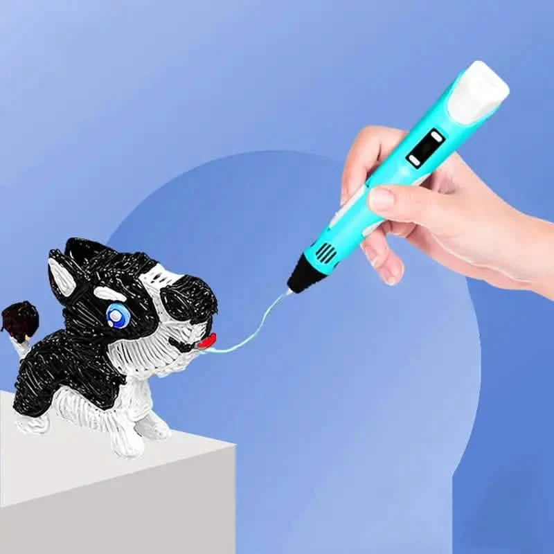 3D Printing Pen With Display For Creative Projects