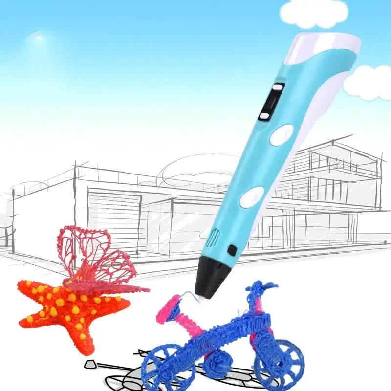 3D Printing Pen With Display For Creative Projects
