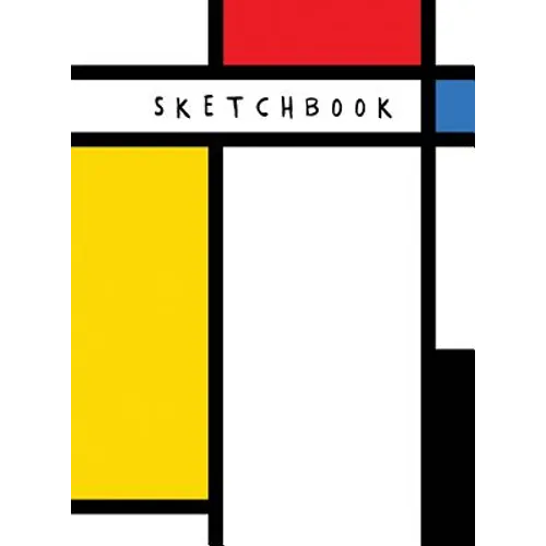 Neoplasticism Abstract Art Sketchbook For Drawing Doodling