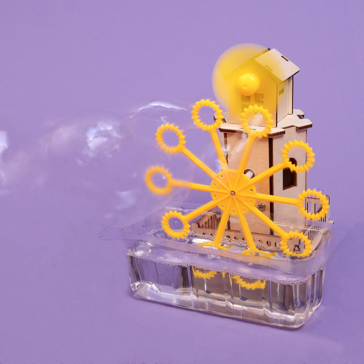 DIY Bubble Machine Kit Educational STEM Toy Kids