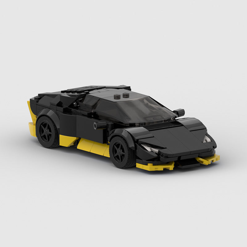 Racing Model Building Block Puzzle Assembly Kit
