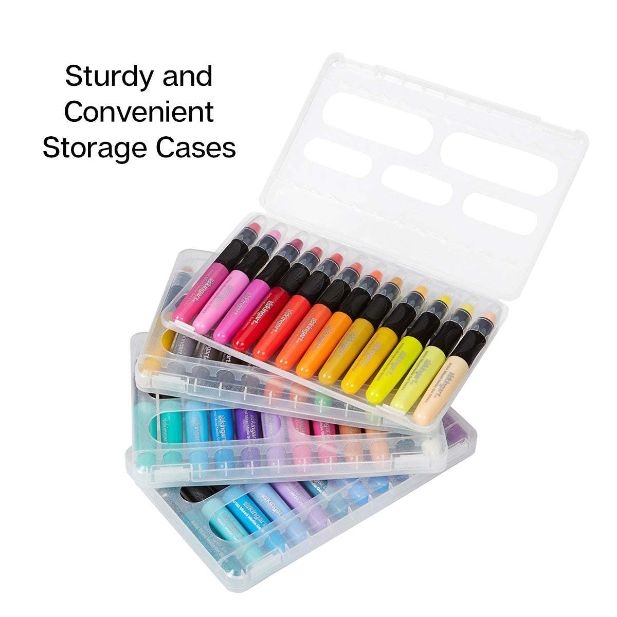 Mixed Media Gel Stick Crayons 72 Color Set