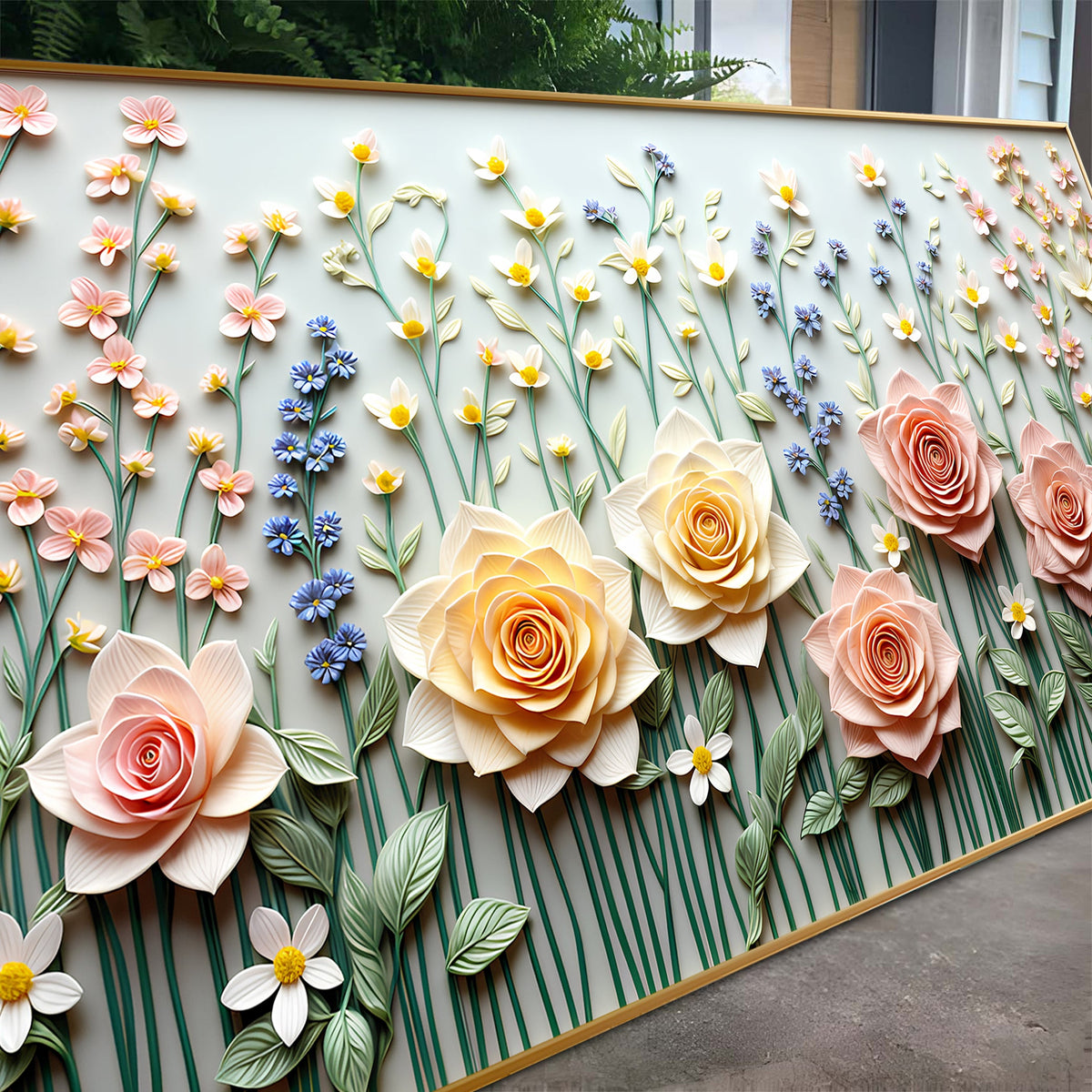 Garden Rhapsody Wall Art Decorative Home Decor