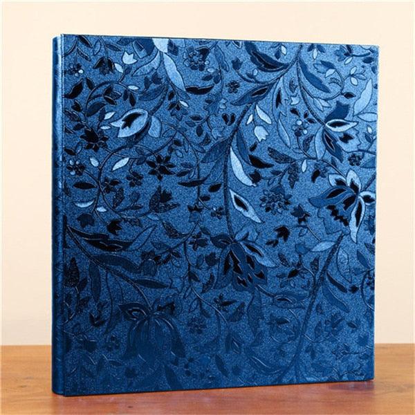 600-Sheet 6-Inch Retro PU Leather Photo Album