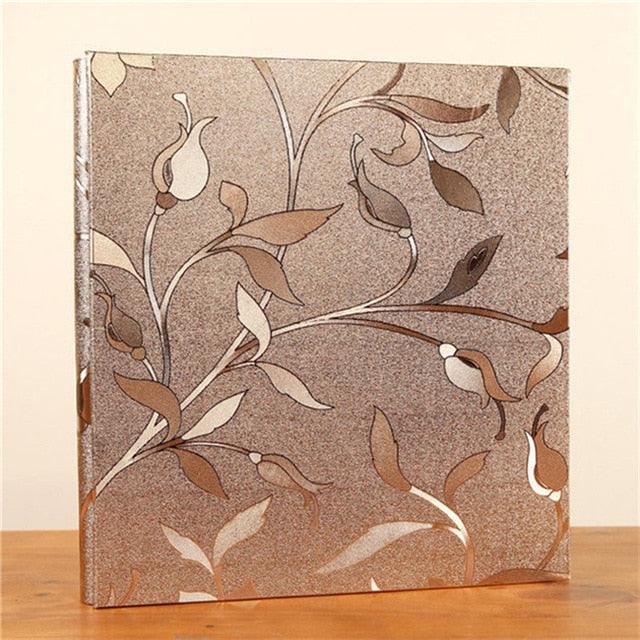 600-Sheet 6-Inch Retro PU Leather Photo Album
