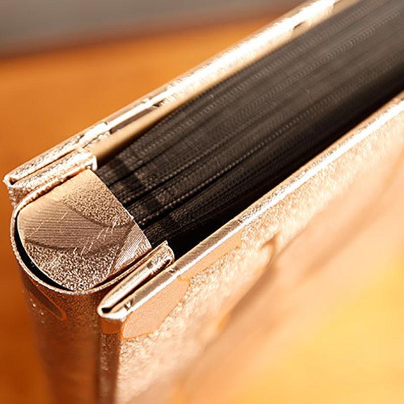 600-Sheet 6-Inch Retro PU Leather Photo Album