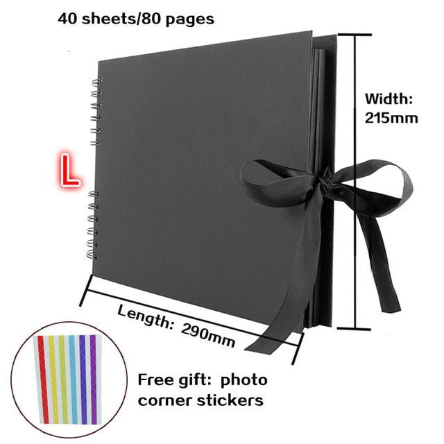 60/80-Page Photo Album Scrapbook Memory Craft Album