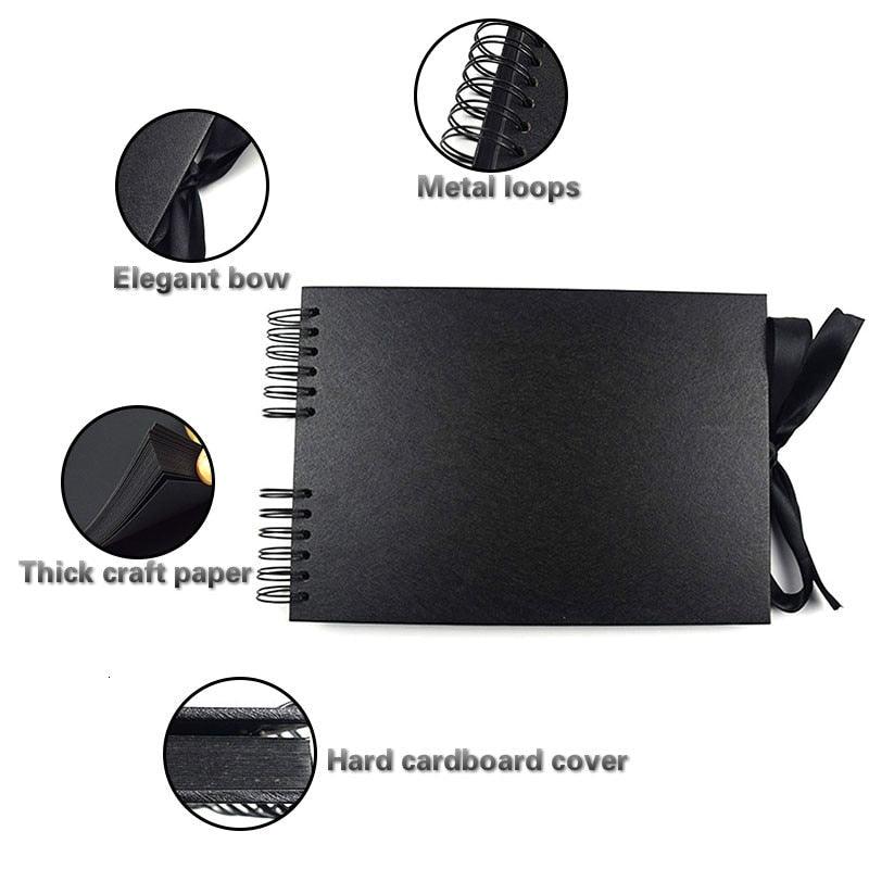 60/80-Page Photo Album Scrapbook Memory Craft Album