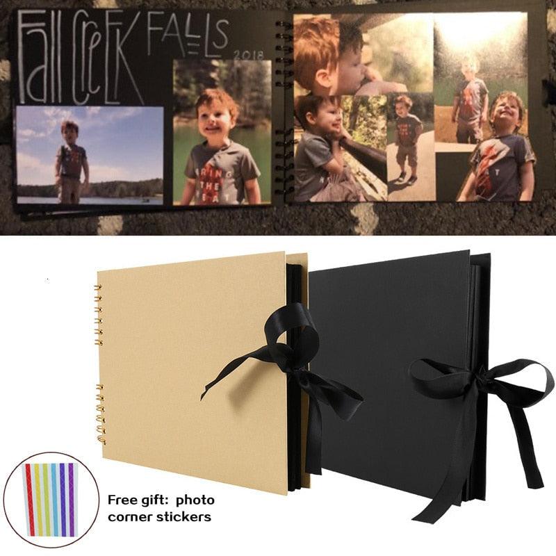 60/80-Page Photo Album Scrapbook Memory Craft Album