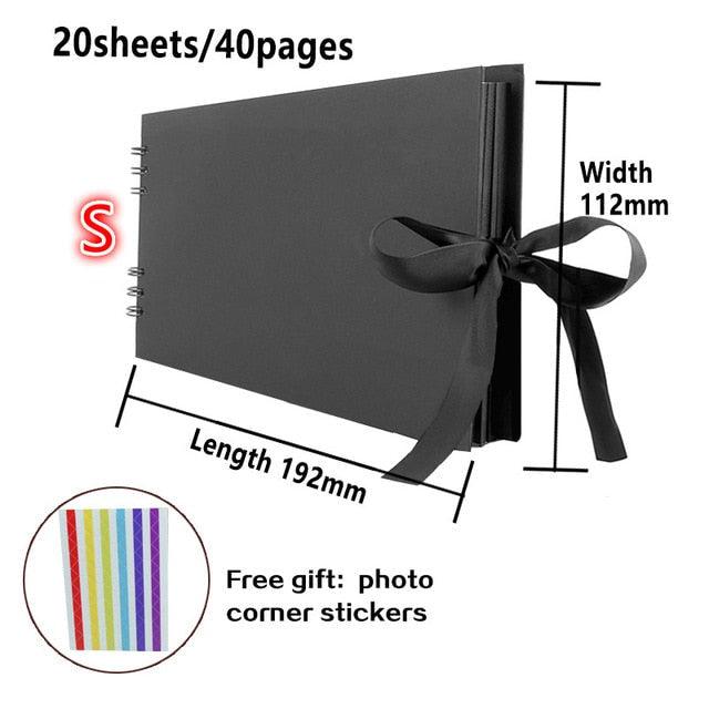 60/80-Page Photo Album Scrapbook Memory Craft Album