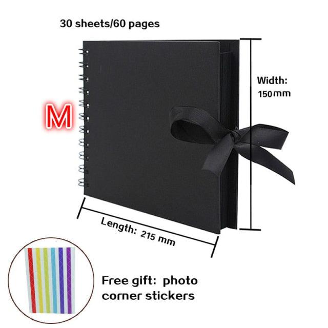 60/80-Page Photo Album Scrapbook Memory Craft Album