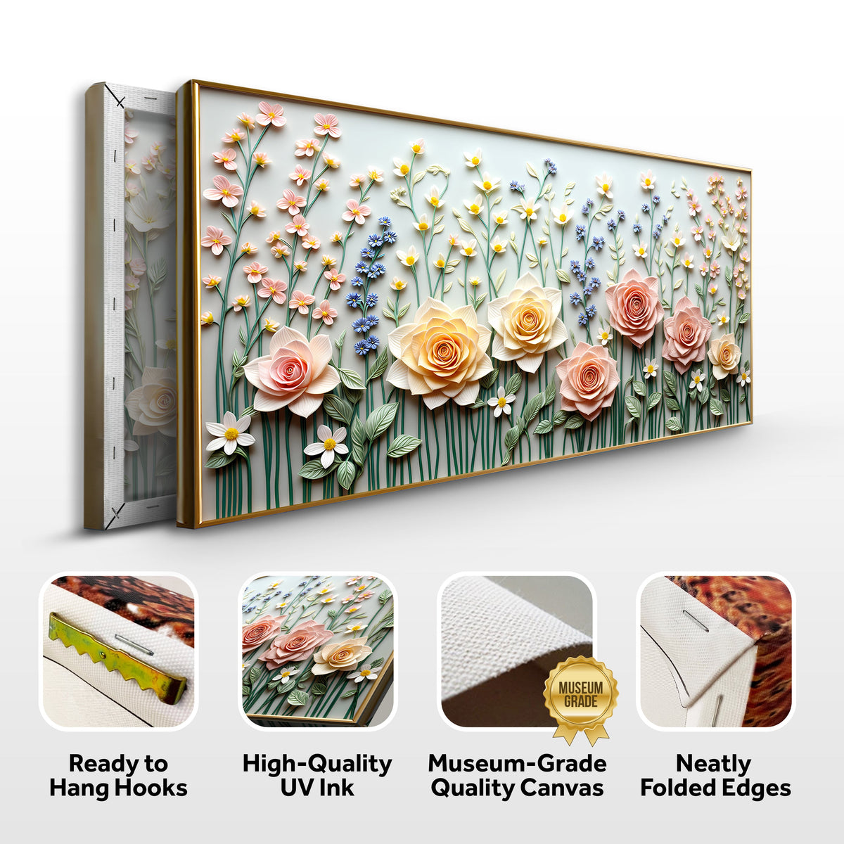 Garden Rhapsody Wall Art Decorative Home Decor
