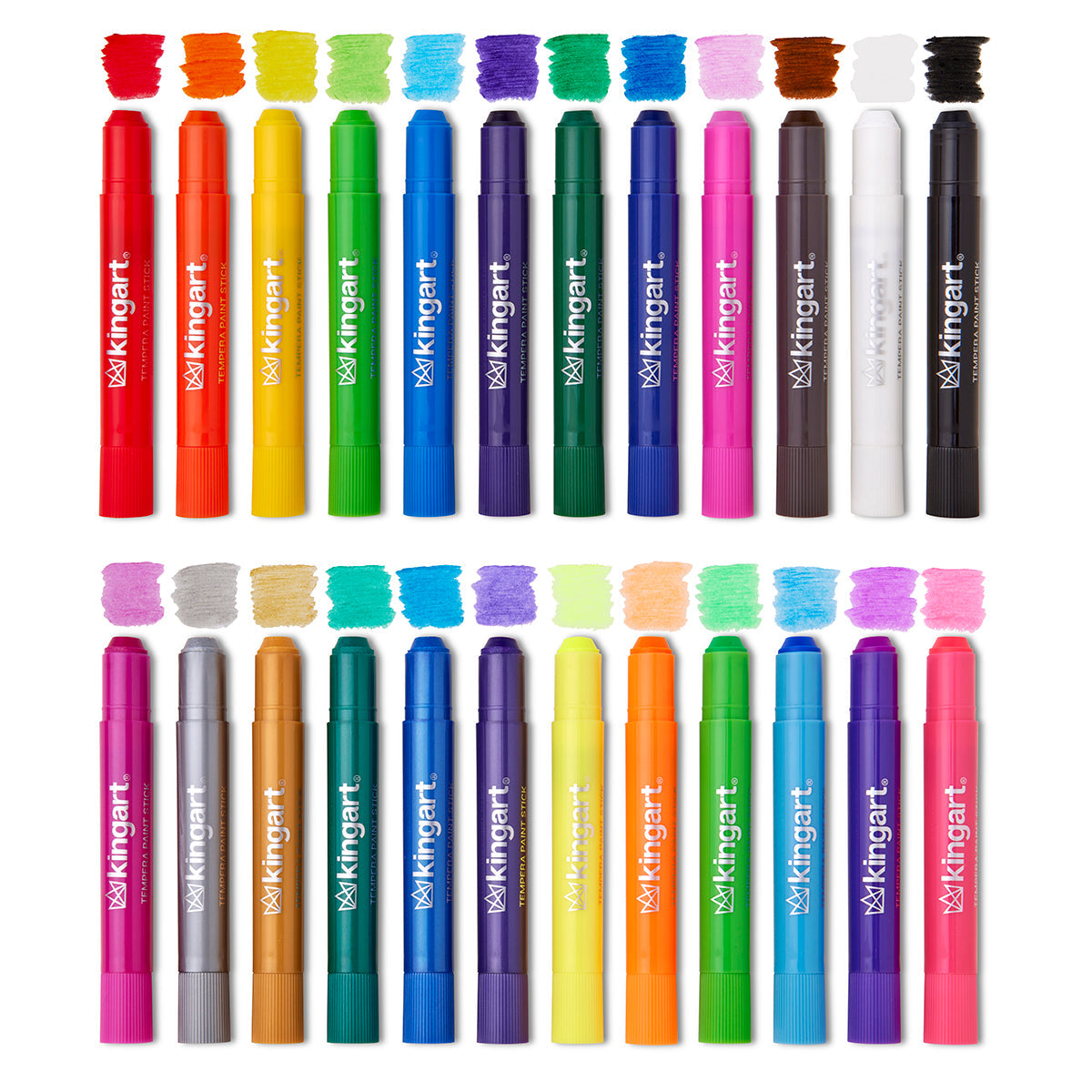 Tempera Paint Sticks 24 Colors For Creative Art