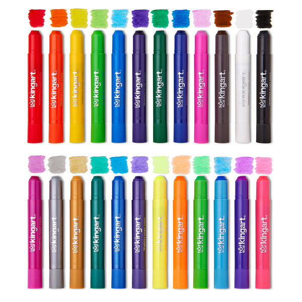 Tempera Paint Sticks 24 Colors For Creative Art