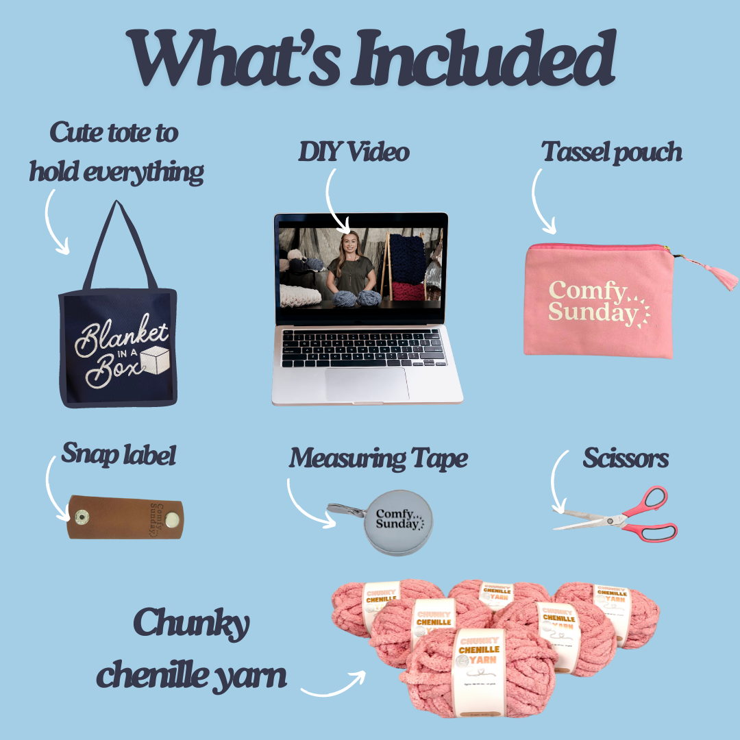 DIY Blanket In A Box Craft Kit