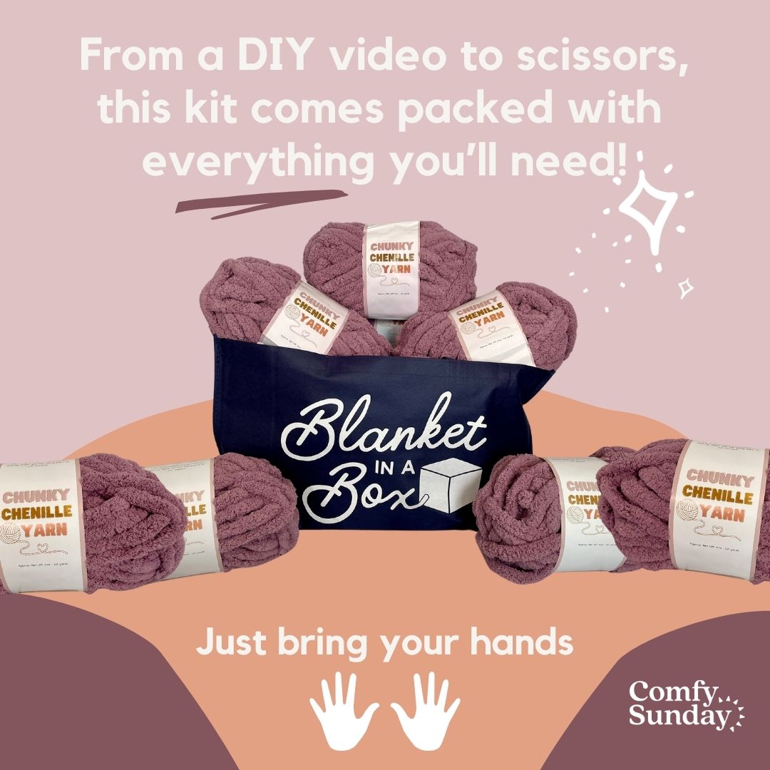 DIY Blanket In A Box Craft Kit