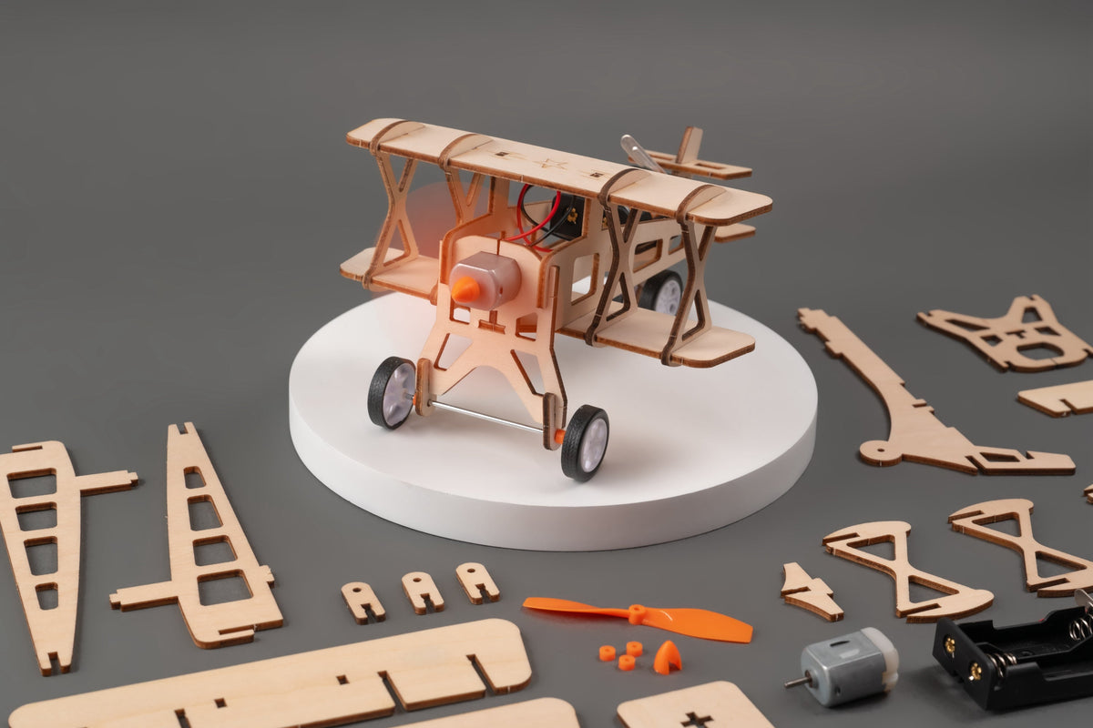 DIY Propeller Plane Kit Educational STEM Toy