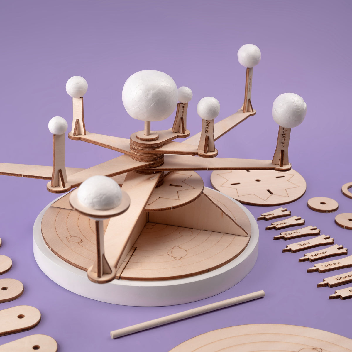 DIY Solar System Model Educational STEM Toy Kit