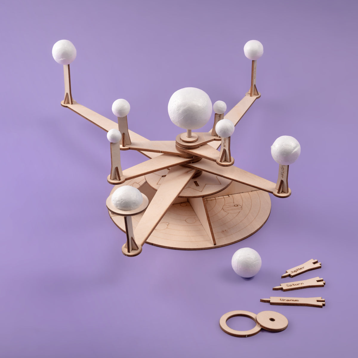 DIY Solar System Model Educational STEM Toy Kit