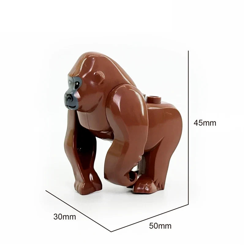 Farm Zoo Animal Building Blocks Educational Set