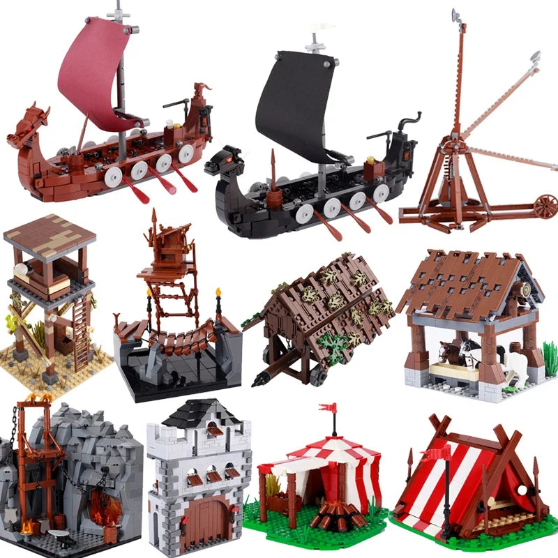 Farm Zoo Animal Building Blocks Educational Set