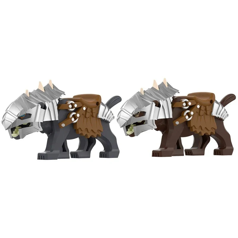 Farm Zoo Animal Building Blocks Educational Set