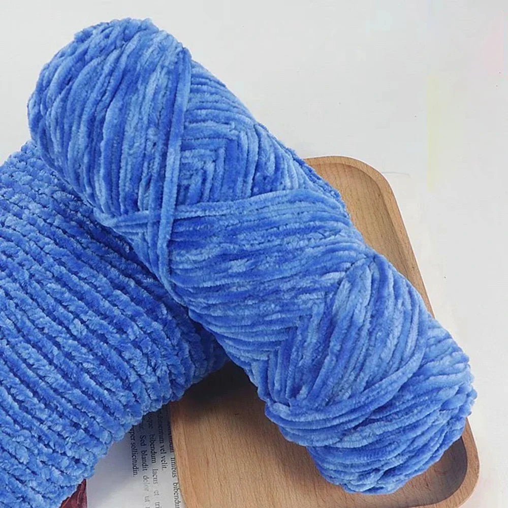 95g Chenille Soft Velvet Yarn For Crochet