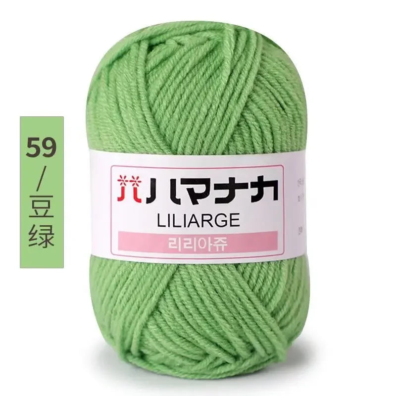 Soft Cotton Velvet Baby Knitting Crochet Yarn