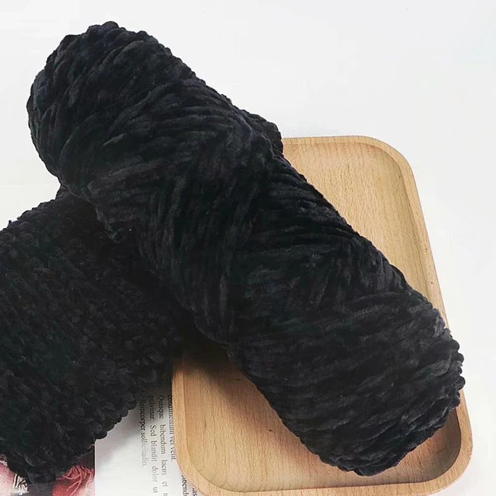 95g Chenille Soft Velvet Yarn For Crochet