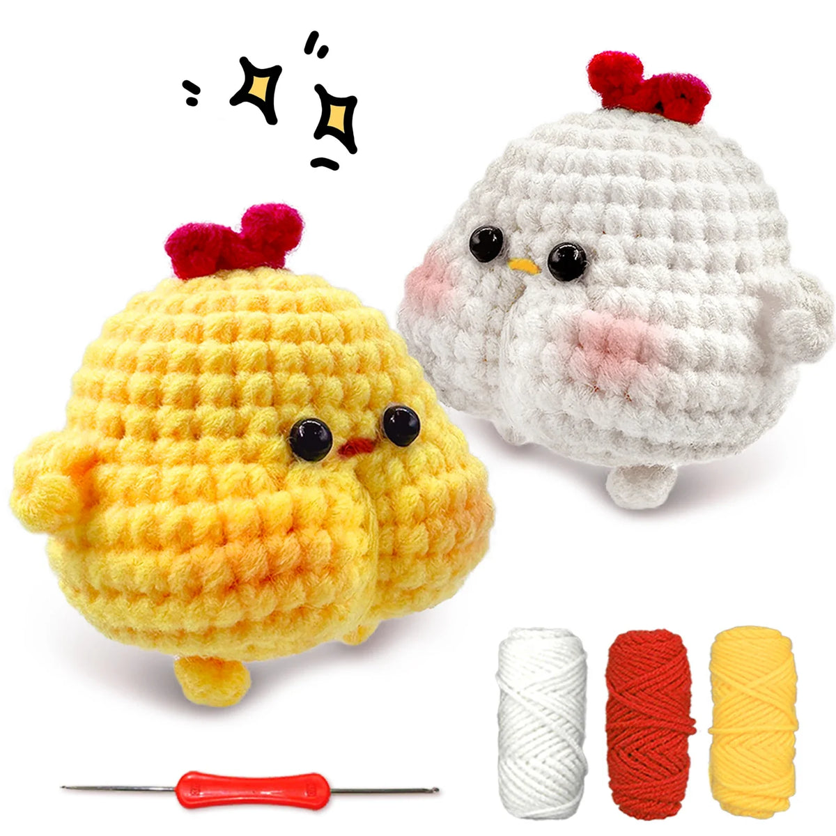 Animal Series Crochet Kit For Beginners Step-By-Step