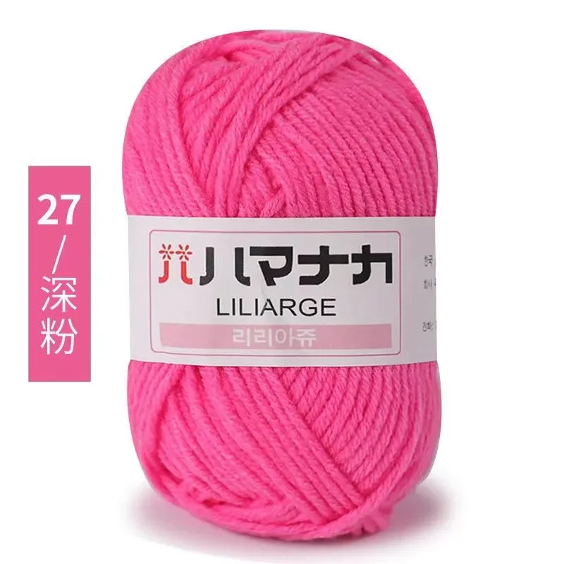 Soft Cotton Velvet Baby Knitting Crochet Yarn