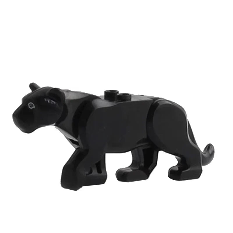 Farm Zoo Animal Building Blocks Educational Set