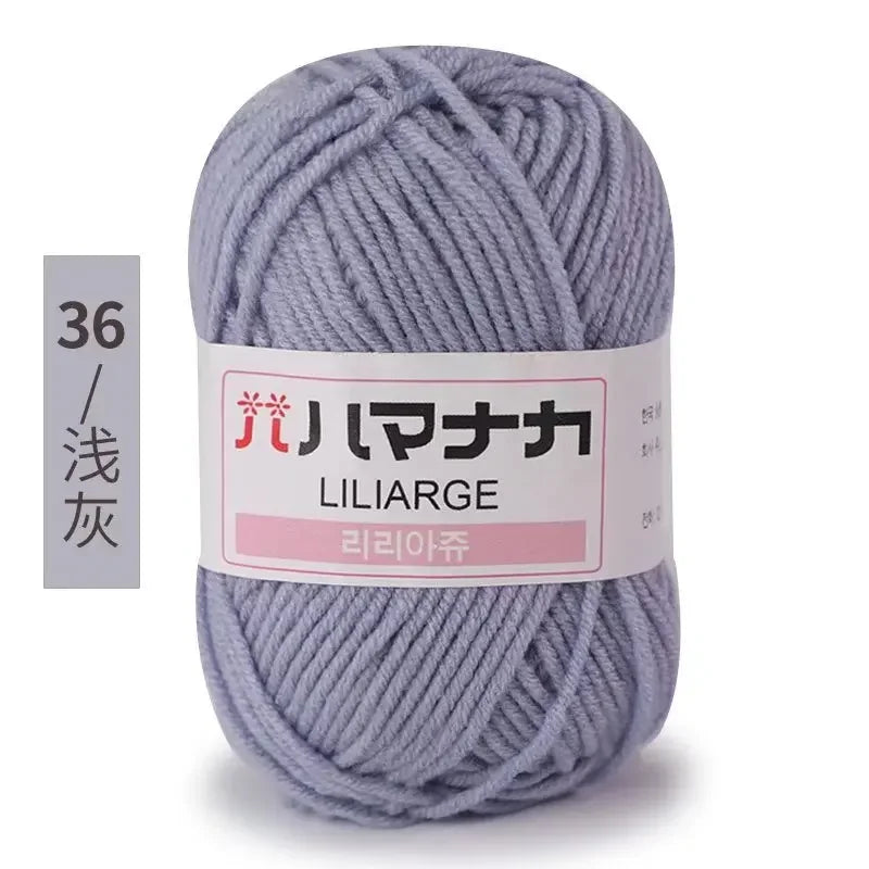 Soft Cotton Velvet Baby Knitting Crochet Yarn