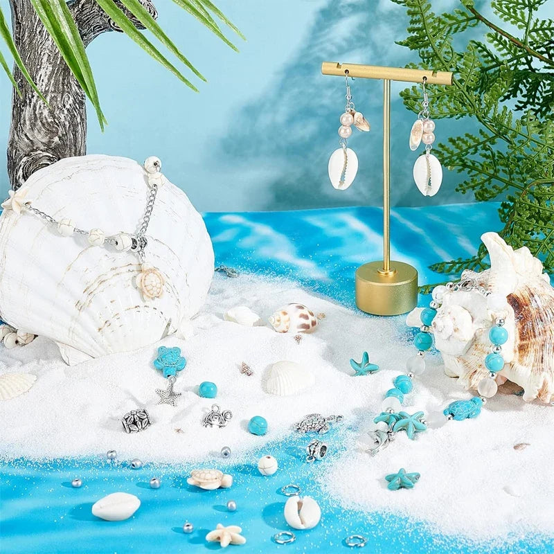 Ocean Summer Friendship Bracelet DIY Clay Bead Kit