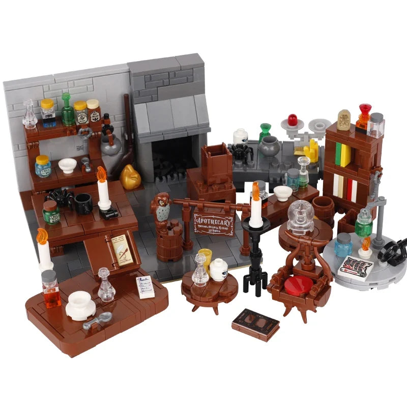 Farm Zoo Animal Building Blocks Educational Set