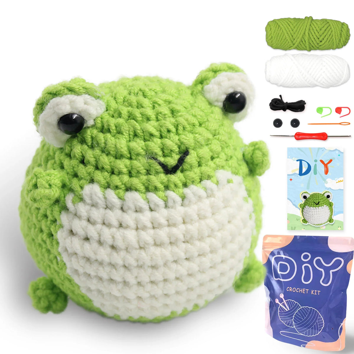 Animal Series Crochet Kit For Beginners Step-By-Step