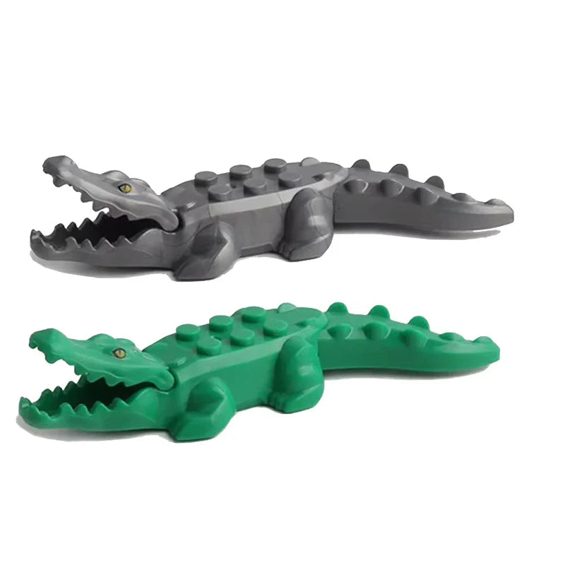 Farm Zoo Animal Building Blocks Educational Set