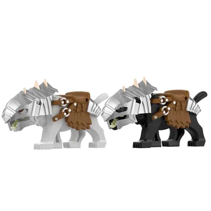Farm Zoo Animal Building Blocks Educational Set